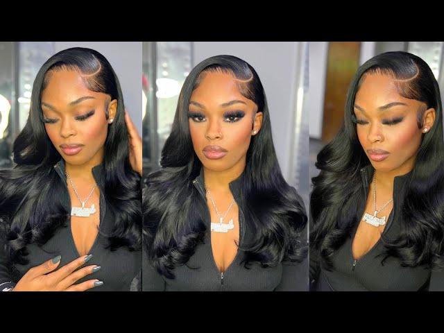 Super Laid Wig Install  | Body Wave Wig ft . Megalook Hair