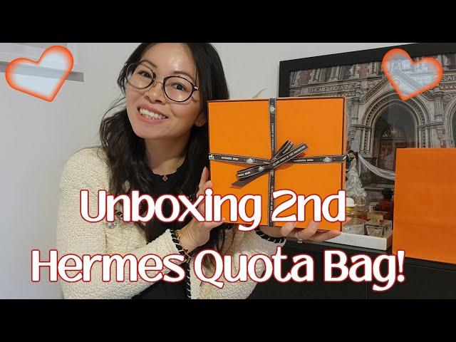 My 2nd Hermes Quota Bag!! Unbox with me! Birkin or Kelly? 