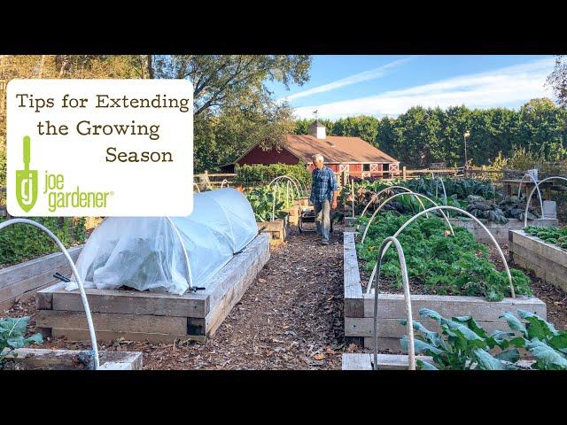 Tips for Extending the Growing Season