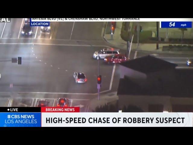 Haven't Seen A Police Chase Like This in a Long Time