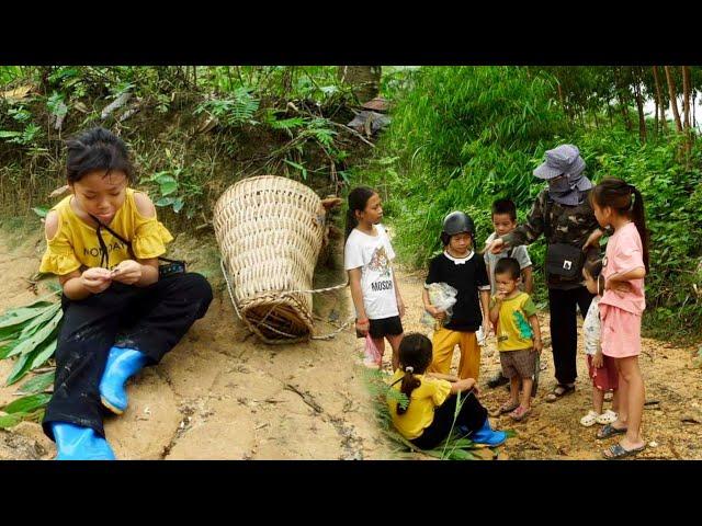 The poor orphan girl fished, picked up scraps and sold bottles, and was bullied for food