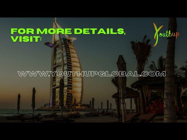 YouthUp Global Launch | Dubai | 12-18th July 2021