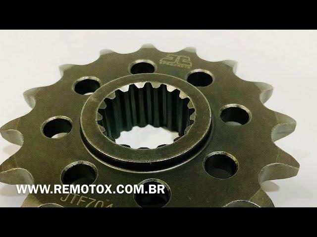 REMOTOX - CONHEÇA O PINHAO JT SPROCKETS JTF704 16 BMW F650GS F00GS F800GS