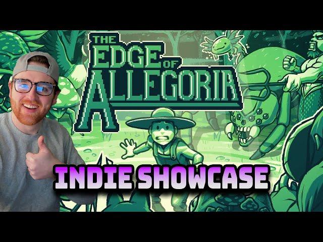 A Crazy Twist on Nostalgic Retro RPG! | The Edge of Allegoria | Indie Game Showcase