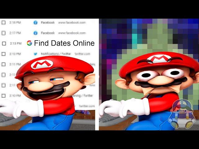 Mario Reacts To SMG4's Browser History
