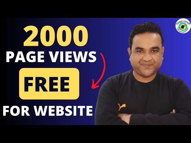 Free 2000 Page Views For Website | Free Website Traffic Kaise Laye 2023