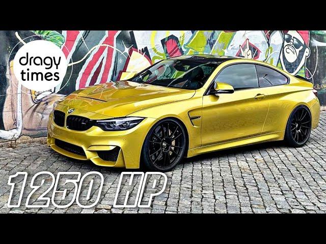 1250 HP BMW M4 F82 S55 Single Turbo | Acceleration from 200-250-200-300 Km/h