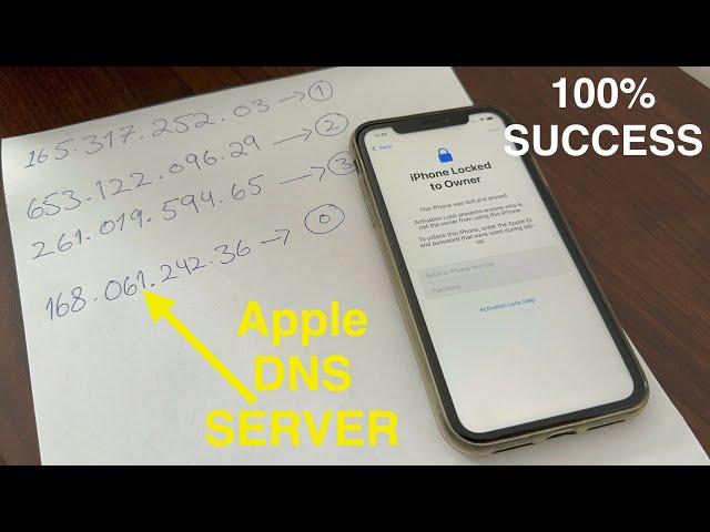 FREE APPLE DNS UNLOCK 2024! Remove icloud lock without owner Unlock activation lock forgot password