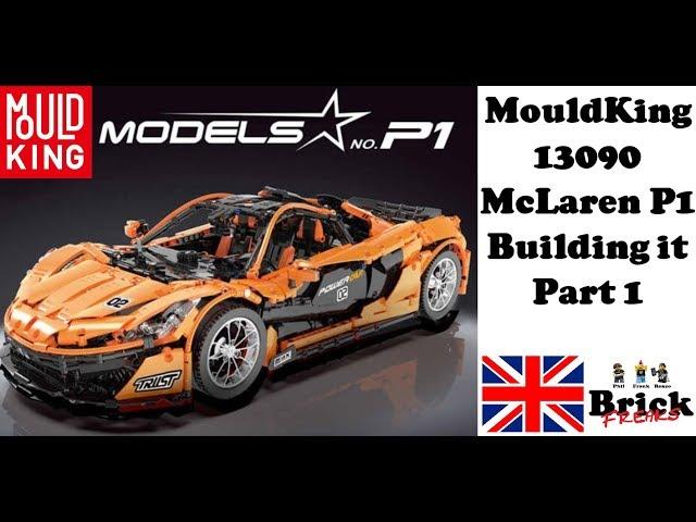 Mould King 13090 - McLaren P1 - Building It Part 1
