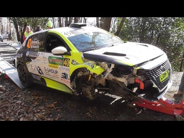 Rally dei Laghi 2025 | BIG CRASH & DIFFICULT CORNER!