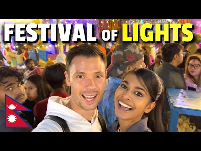 Celebrating Festival of Lights in Nepal (Tihar in Kathmandu)