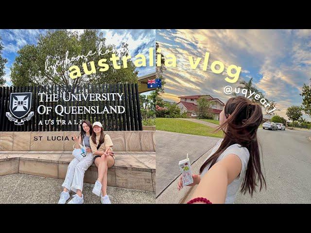 aus vlog | quitting hku for uq+ first week in uni