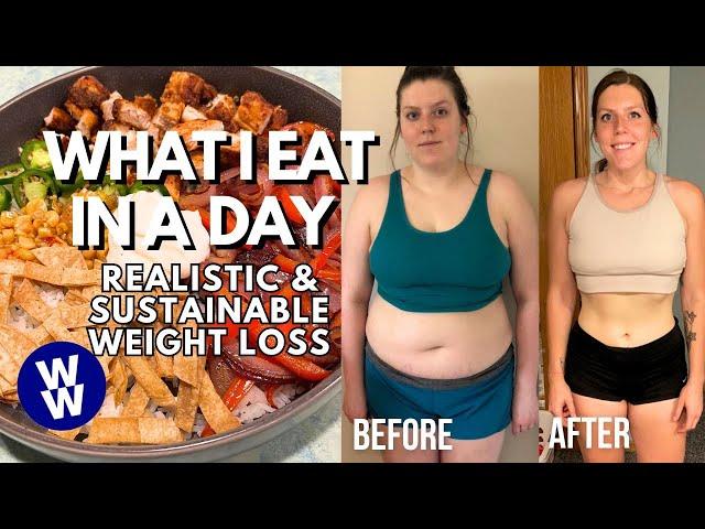 WHAT I EAT IN A DAY FOR WEIGHT LOSS | WeightWatchers | first day back on weight loss mode!