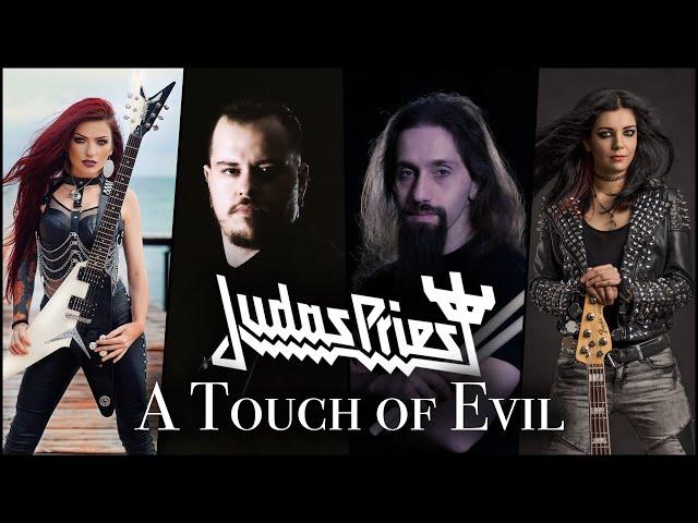 Judas Priest - A Touch of Evil | Full Band Collaboration Cover | Panos Geo