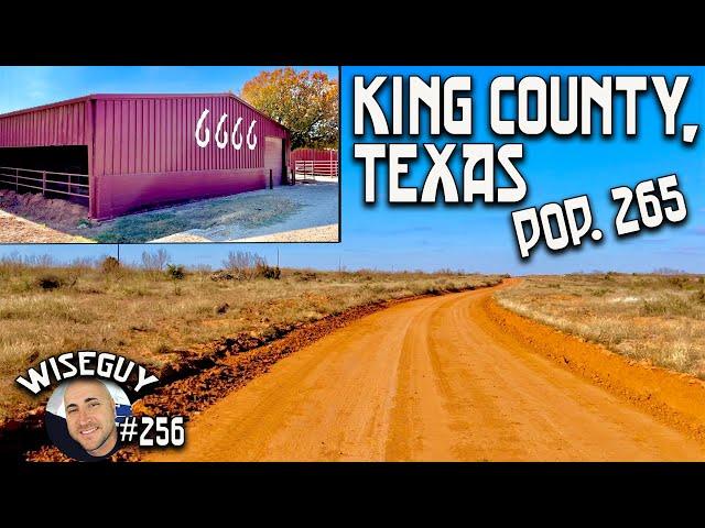 King County, Texas ||| 6666 Ranch ||| Exploring the 3rd LEAST POPULATED county in the USA