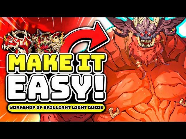 THE BEST GUIDE FOR WORKSHOP OF BRILLIANT LIGHT! - Solo Leveling: Arise