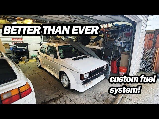 VR6 MK1 GTI Gets Fuel System Upgrade!