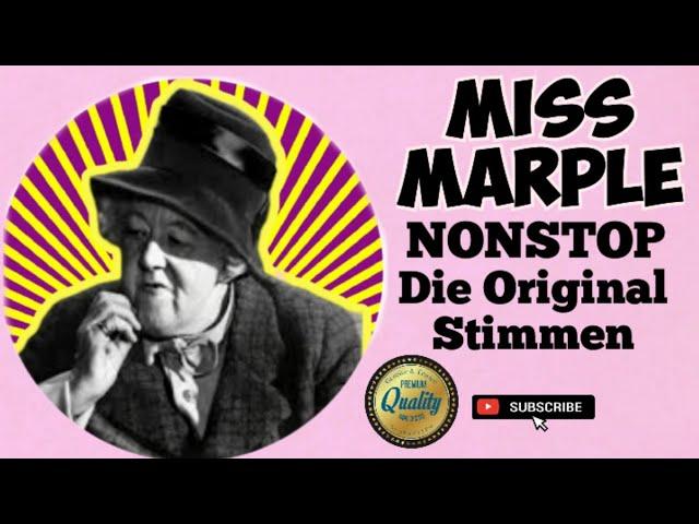 9 STUNDEN  MISS MARPLE (ORIGINAL STIMMEN)   #krimihörspiel #retro  #einschlafhilfe