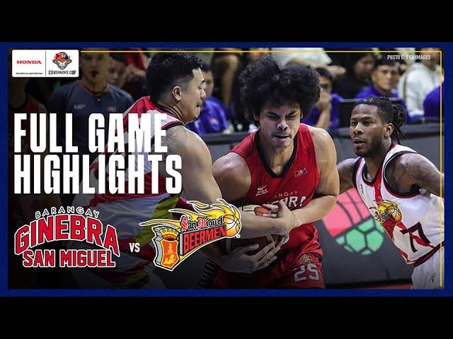 BRGY. GINEBRA vs SAN MIGUEL | FULL GAME 6 SEMIS HIGHLIGHTS | PBA SEASON 49 GOVERNORS' CUP | OCT. 20