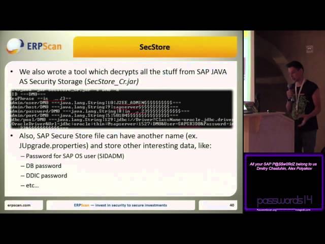 all your sap passw0rdz belong to us dmitry chastuhin alex polyakov