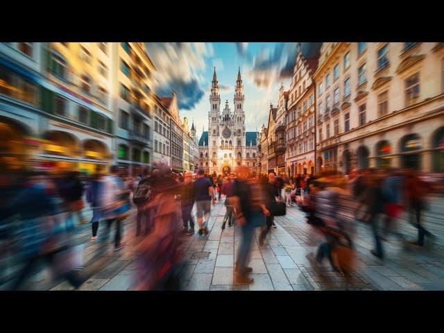 ️ Munich, Germany: One-Hour 4K UHD Walking Tour in City Center 