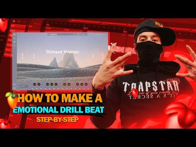 HOW TO MAKE A EMOTIONAL DRILL BEAT FL STUDIO 