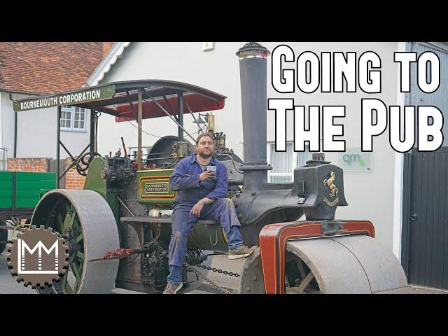 Rolling down to the Pub - LMM Drives Episode 39 - Aveling Steam Roller!