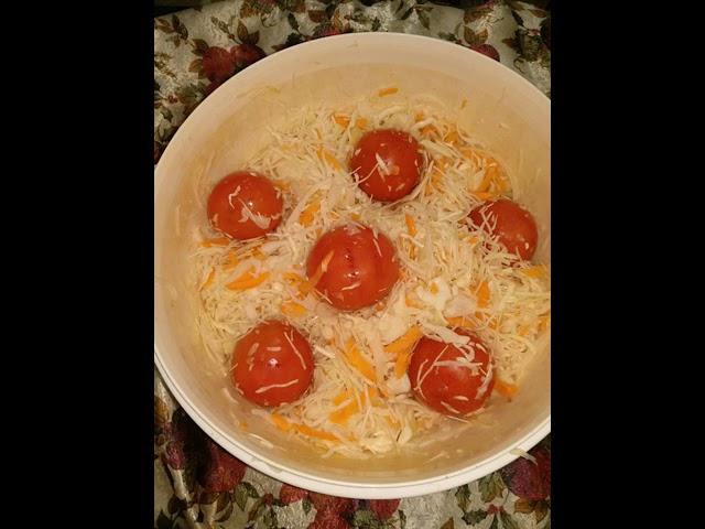 БЕССОЛЕВАЯ КВАШЕНАЯ КАПУСТА