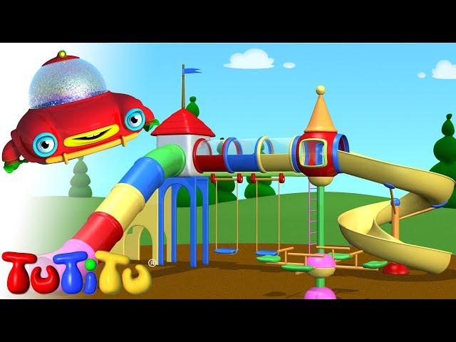 TuTiTu Builds a Playground - Fun Toddler Learning with Easy Toy Building Activities