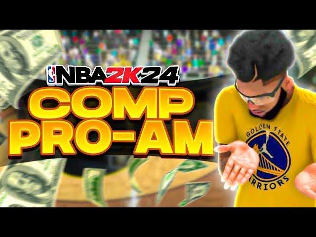 THE BEST SCORING PGS IN NBA 2K24 COMP PRO AM MATCHUP IN THIS INSANE NBA 2K24 PRO AM WAGER...