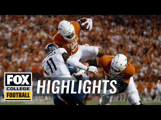 Texas vs. West Virginia | Highlights | CFB ON FOX