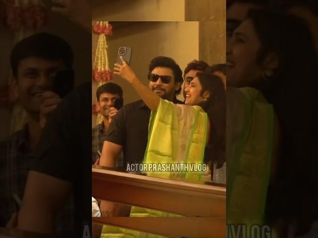 Rare Sight! Topstar Prashanth & Kasthuri Together at Ishari Ganesh Family Wedding | Unexpected Duo!