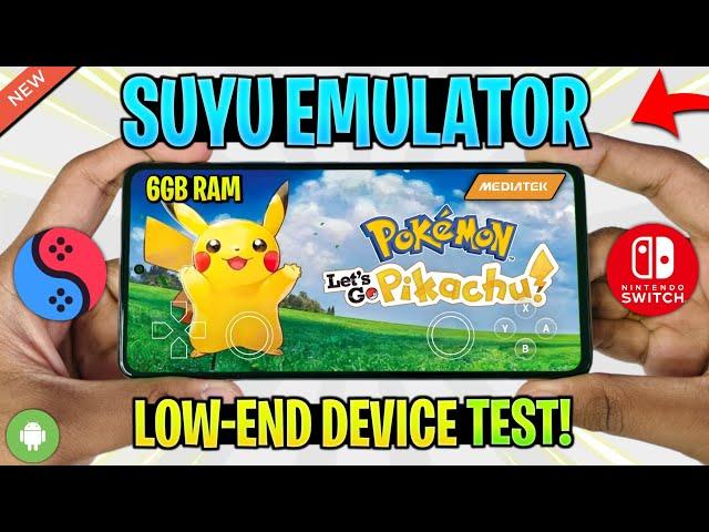 TESTING SUYU EMULATOR ANDROID ON *LOW-END* DEVICE | MALI GPU SUYU GAMEPLAY!