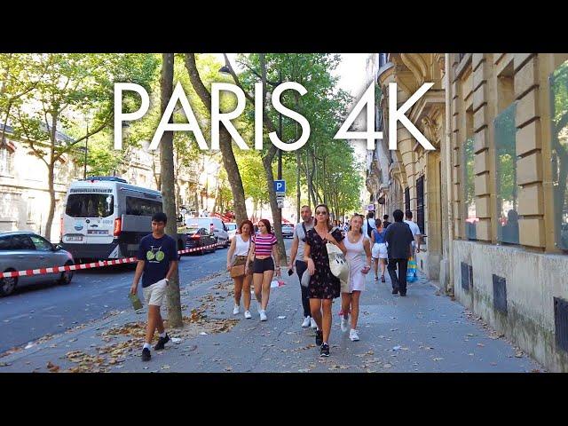 PARIS, FRANCE  PARIS SUMMER WALKING TOUR 4K