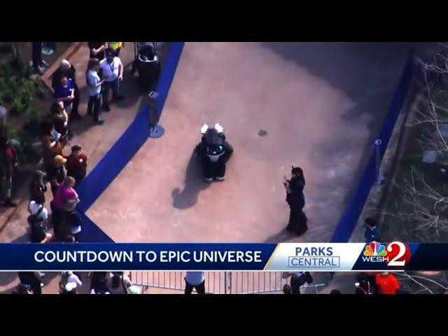 Universal Epic Universe weeks away from opening | See final preps for Florida's newest theme park