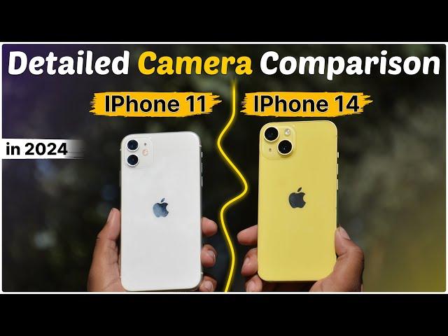 iPhone 14 vs iPhone 11 Camera Comparison in 2024/ Should you spend extra money on IPhone 14 ?