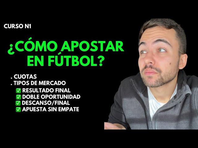 CURSO PARA APOSTAR!! | Tutorial #1 Apuestas Deportivas