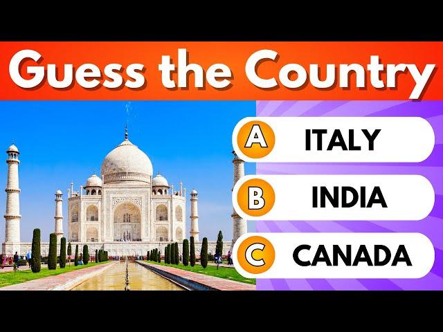 Guess the Country by Landmark Quiz | Easy, Medium, Hard