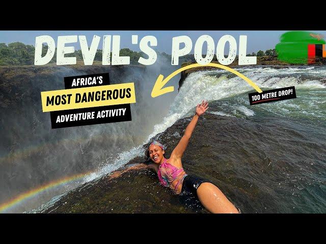 Heart-Stopping Adventure: Swim in Devil's Pool at Mosi-oa-Tunya  