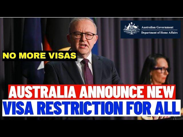 No More Australia Visas? New Australia Visa Restrictions Effective August 2024 Affecting Everyone