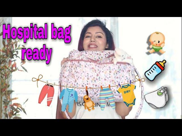 What’s in my hospital bag. (Baby version) | HINDI | WITH ENGLISH SUBTITLES | Debina Decodes |