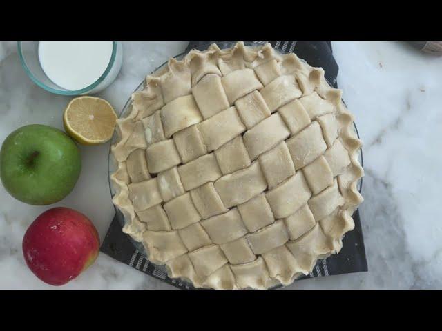 How to Make a Lattice Pie Top - Easy Tutorial