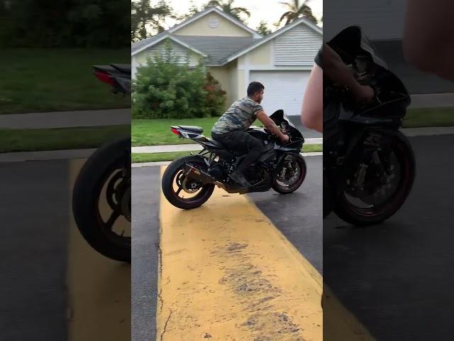 Guy told me he knew go to ride after buying my Gsxr-750