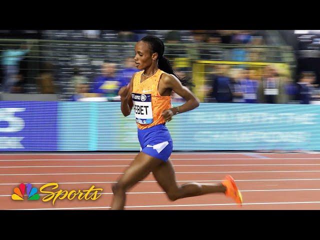 Beatrice Chebet SHINES in women's 5000m victory at Diamond League Final in Brussels | NBC Sports