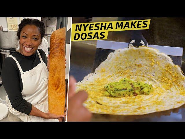 How One of New York’s Best Indian Restaurants Makes Dosas — Plateworthy with Nyesha Arrington