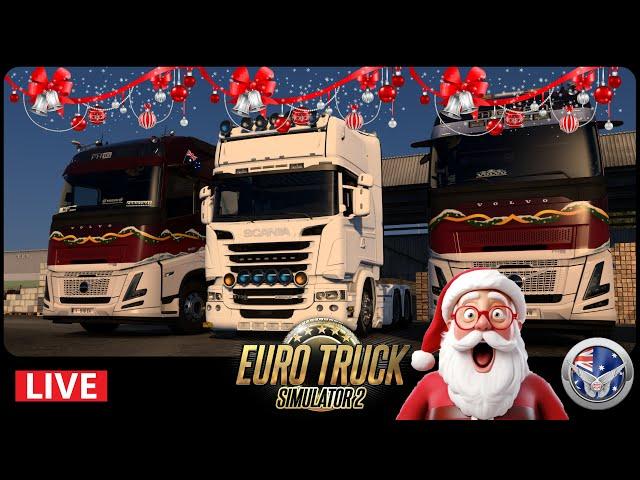 Euro Truck Simulator 2 - Return to Winterland - POV - Season 4 Episode 28 - Live Stream