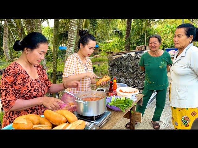 Hôm Nay Bán Bánh Mì Xíu Mại Thơm Ngon Được Bà Con Ủng Hộ Hết Mấy Chục Ổ•HRUM |#5