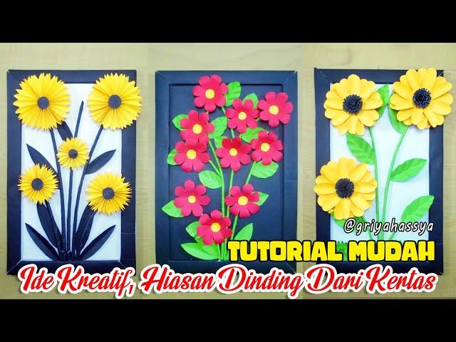 3 Wall Decorations From Origami Paper | How to Make Wall Decorations from Origami Paper