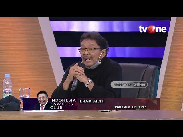 BLAK-BLAKAN! Ilham Aidit Sampaikan Pesan Untuk 'KAMI' | ILC tvOne