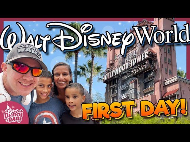 FIRST PARK DAY! Disney's Hollywood Studios & Trattoria Al Forno Dinner